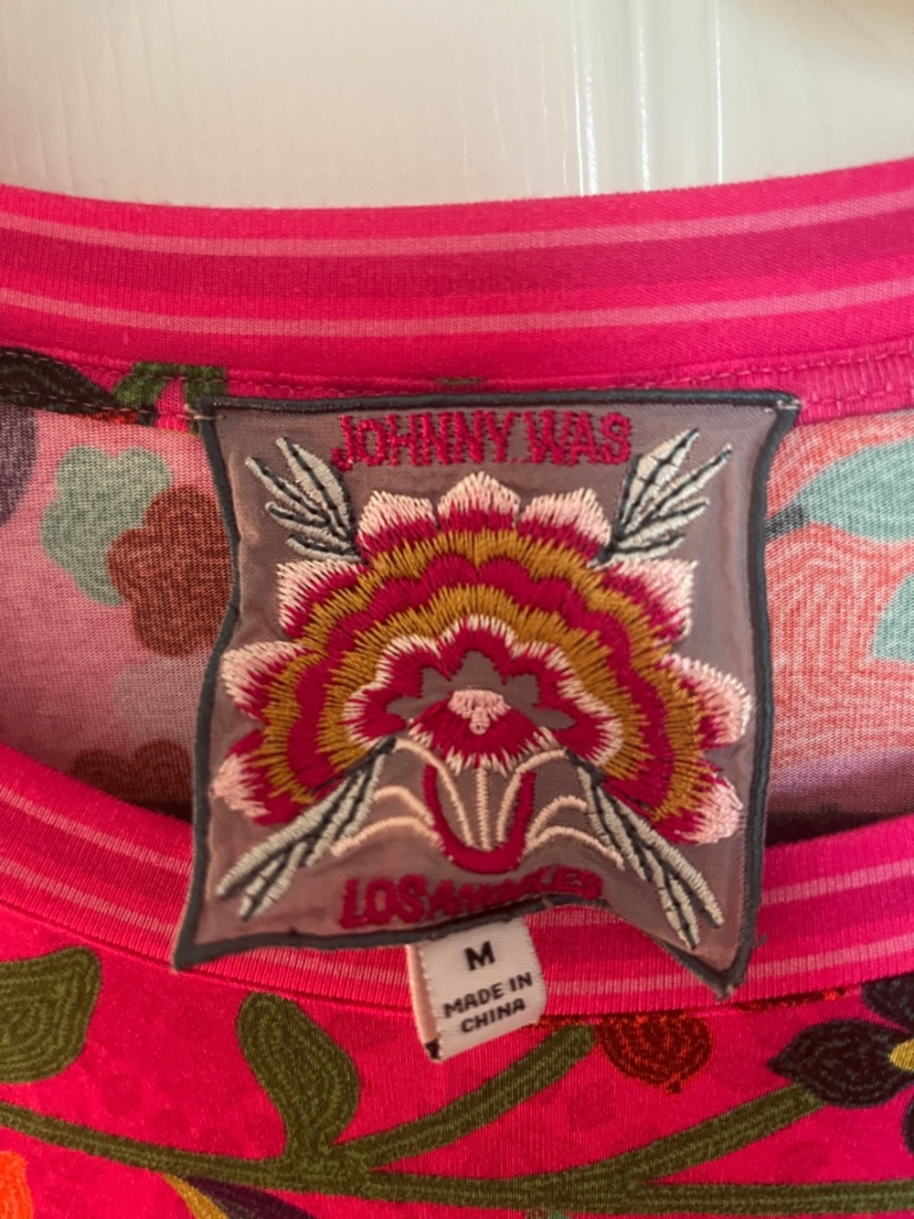 Johnny Was Janie Floral Blouse - Picture 5 of 8